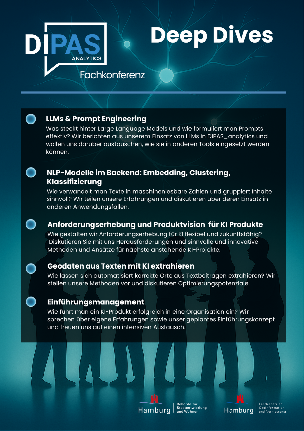 Vorstellung der Deep Dives - Text im Akkordeon neben dem Bild