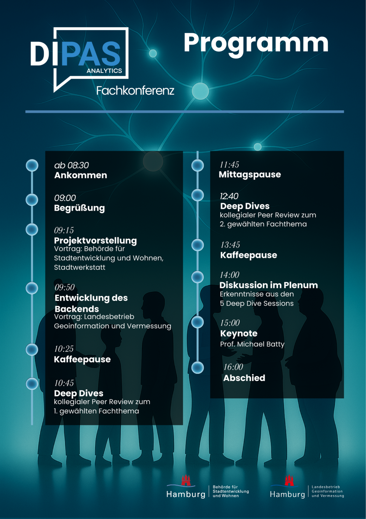 Programm für die Fachkonferenz DIPAS_analytics